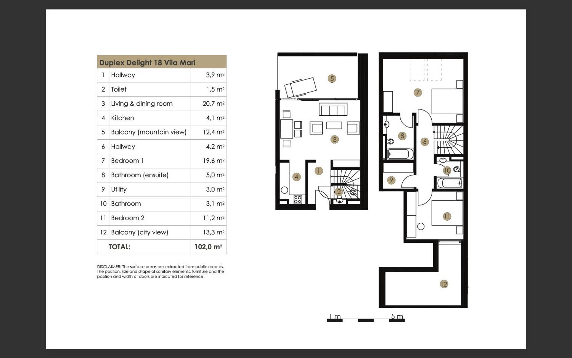 Duplex Delight 18 Vila Mari Pekre Экстерьер фото